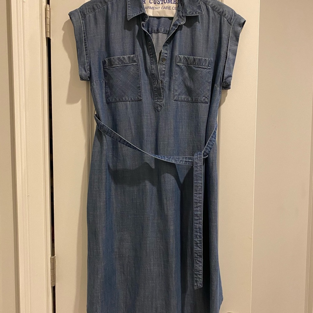 Demin Gap maternity dress